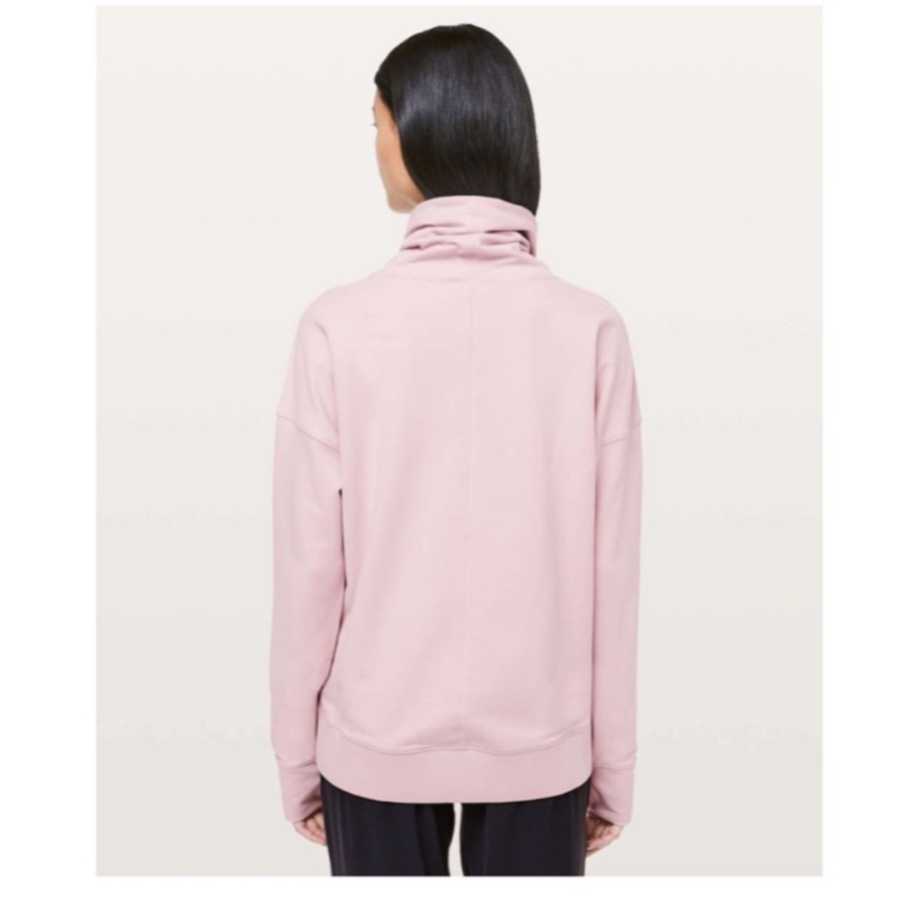 Lululemon Go Forward Pullover Porcelain Pink Size 6 - Picture 6 of 15